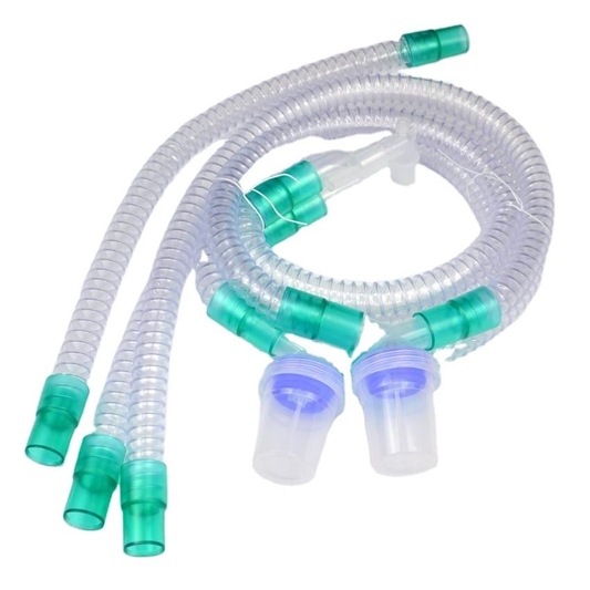 Disposable Corrugated Anesthesia Breathing Circuit Infant Leak-resistant Connections Breathing Circuit Tube Length: 1.2m/1.6m/1.8m